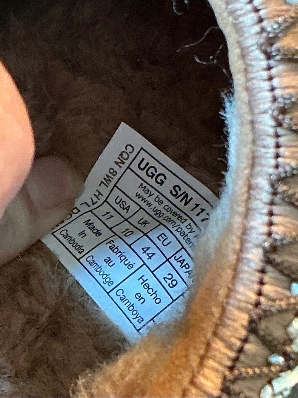 UGG cozy comfort